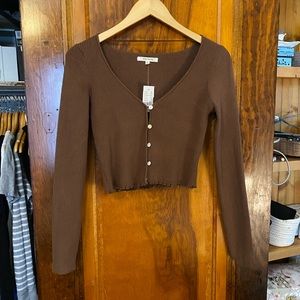 Pacsun cropped cardigan